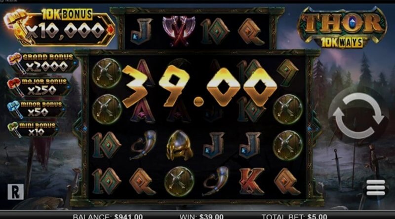 Играйте в Thor 10K Ways на мобильном телефоне и ПК Играйте в Thor 10K Ways на мобильном телефоне и ПК