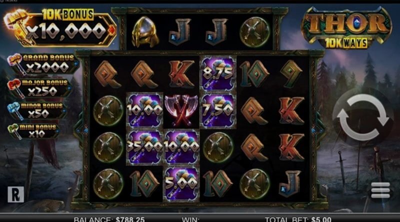 Как играть в онлайн-игру Thor 10K Ways Как играть в онлайн-игру Thor 10K Ways