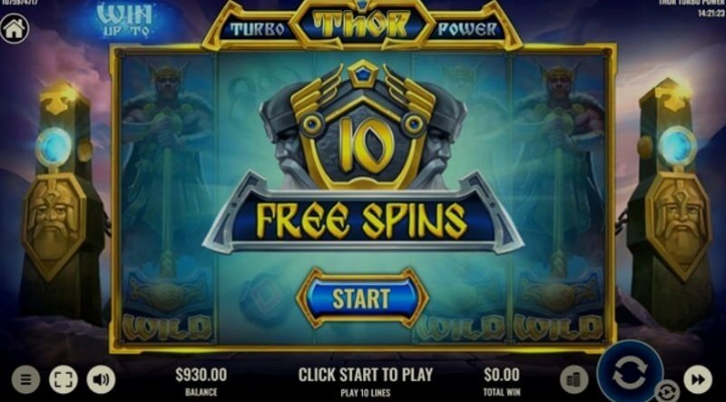 Слот Thor Turbo Power – демо-версия и бесплатная игра